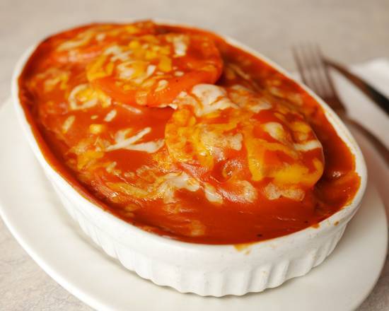 Baked Pork Chop with Tomato Sauce on Rice 焗豬扒飯